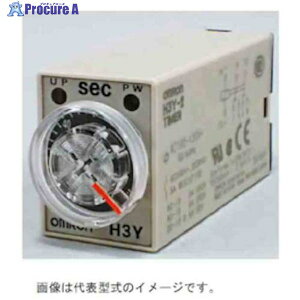 OMRON �\���b�h�X�e�[�g�E�^�C�} �p���[�I���f�B��? H3Y?2 DC24V 10s H3Y-2 DC24 10S 1�� ��340-9217 ��I586