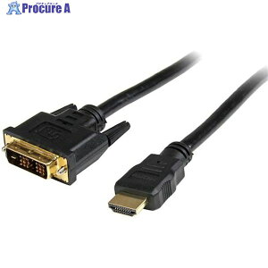 StarTech fBXvCϊP[u/HDMI - DVI-D/2m/HDMIIXEDVIIX HDDVIMM2M 1 493-1429