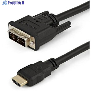 StarTech fBXvCϊP[u/HDMI - DVI-D/1.5m/IX-IX/j^[P[u/rfIRo[^[ HDDVIMM150CM 1 539-1260