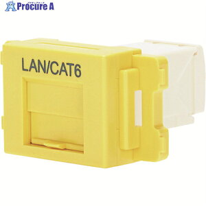 PANDUIT �J�e�S��6JIS�v���[�g�p�W���b�N�L�b�g �� JAOSSP6TGYL 1�� ��123-5909