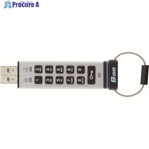 ELECOM �Z�L�����e�BUSB������ 10Key�t USB3.0 8GB �V���o�[ HUD-PUTK308GA1 1�� ��130-9308