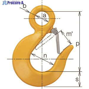 KITO �`�F���X�����O �J�i�O����(�A�C�^�C�v) �X�����O�t�b�NHTL ��{�g�p�׏d1.1t HTL4060 1�� ��216-3757