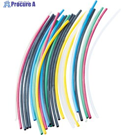 PANDUIT 熱収縮チューブ カラーコンビネーションパック 1S(袋)＝20本 HSTT12-YK1 1S ▼252-2187