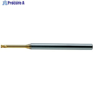 ユニオンツール 超硬エンドミルHLRS 4枚刃ロングネックラジアスφ1.5×R0.1×有効長6 HLRS4015-01-060 (293-8038) 1本 ▼374-2156