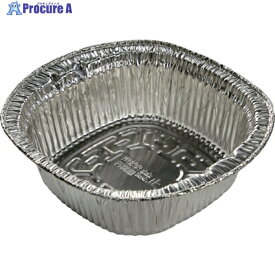 TRUSCO IH対応鍋 角型 20枚入 外径190×174mm 内径158×153mm 底径125mm 深さ57mm IH1989B2 1袋 ▼390-4448