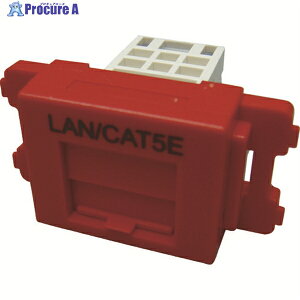 PANDUIT �J�e�S��5EJIS�v���[�g�p�W���b�N�L�b�g �� JAOSSP58RD 1�� ��469-4996