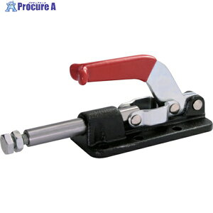 育良 横押し型トグルクランプ スチール(31414) ストローク50.8mm フランジベース 押圧力11.36kN ISK-SL3500 1個 ▼793-0143