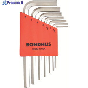 BONDHUS �Z�pL-�����` �V���[�g ���b�L �Z�b�g7�{�g(1.5-6mm) No.16292 HLX7MSB 1S ��810-7903