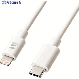 SANWA ���C�g�j���O - TypeC�P�[�u�� 1m KB-IPLC10W 1�{ ��201-9700