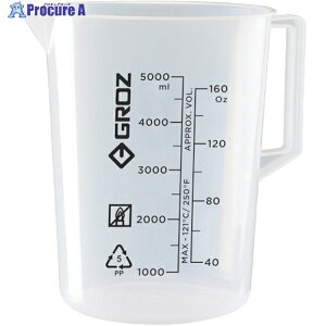 GROZ ICpr[J[ 5000ML JUG/5000G 1 256-7240