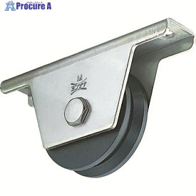 ヨコヅナ 鉄重量戸車60 V JHM-0605 1個 ▼342-7609