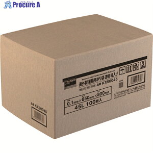 TRUSCO CO Ɩp| E 0.1×45L 100 KXS0045 1 207-2053