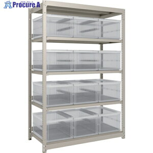 TRUSCO �X�`�[�����b�N M1.5�^ �I���R���ۊǃ^�C�v H1800XW1160XD595 TSK-�O40B����X12�t M1.5-6465-40LX12 1�� ����260-3364