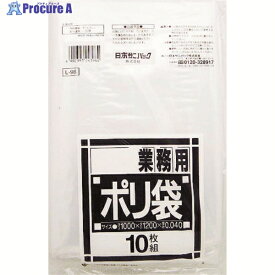 サニパック L-96ダストカート用透明 L-96-CL 1袋 ▼328-1574