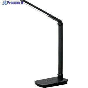 IRIS 537197 LED�f�X�N���C�g Qi�[�d�V���[�Y ���u���^�C�v ���� �u���b�N LDL-QFD-B 1�� ��363-2475