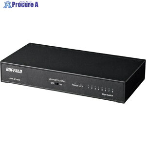 BUFFALO Giga 8|[g XCb`Onu d ➑ }Olbgt ubN LSW6-GT-8NS/BK 1 384-7752