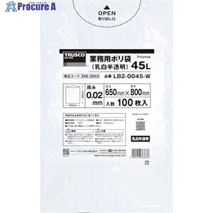 TRUSCO Ɩp|0.02X45L()100 LB2-0045-W 1 396-3952