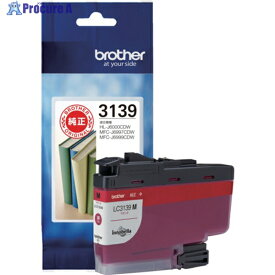 brother インクカートリッジ LC3139M マゼンタ LC3139M 1個 ▼434-1892