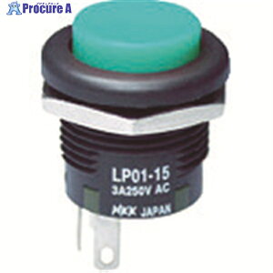 NKK�X�C�b�`�Y ��w�`���{�^���X�C�b�` LP �{�^���� �P��ON-(ON) LP01-15CCKNS1M 1�� ��438-5063