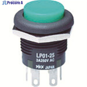 NKK�X�C�b�`�Y ��w�`���{�^���X�C�b�` LP �{�^���� 2��ON-(ON) LP01-25CCKNS1M 1�� ��438-5098