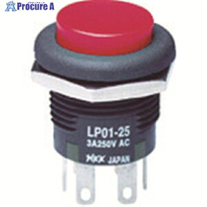 NKK�X�C�b�`�Y ��w�`���{�^���X�C�b�` LP �{�^���� 2��ON-(ON) LP01-25CCKNS1R 1�� ��438-5101