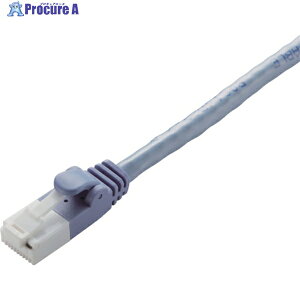 ELECOM Cat6�Ή��c���܂�h�~LAN�P�[�u�� 3m �u���[ LD-GPT/BU3/RS 1�{ ��495-0259