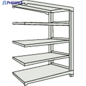 TRUSCO �X�`�[�����b�N M1.5�^�y���ʒI 1760X445XH1200 5�i�A�� �l�I�O���[ M1.5-4645B NG(�l�I�O���[) 1S ����508-4822