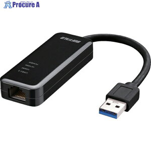BUFFALO Giga�Ή� Type-A USB3.2(Gen1)�pLAN�A�_�v�^�[ �u���b�N LUA5-U3-AGTE-BK 1�� ��650-6734