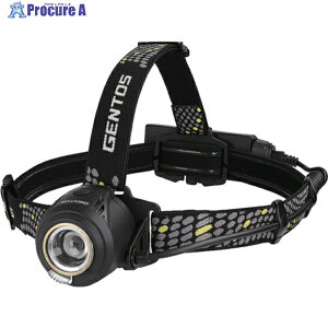 GENTOS �[�d��LED�w�b�h���C�gLIBERTY LY-217R 1�� ��660-8917