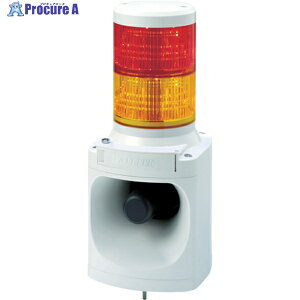 PATLITE LED�ϑw�M�����t���d�q����m�� �F:�ԁE�� LKEH-220FA-RY 63034 1�� ��751-4671