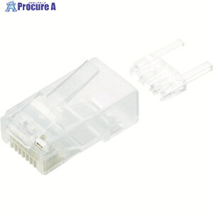 ELECOM �c���̐܂�Ȃ�LAN�R�l�N�^(Cat6) (10��) LD-6RJ45T10/T 1�� ��759-4585