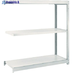 TRUSCO スチールラック M1.5型軽中量棚 1460X445XH1500 3段連結 ネオグレー M1.5-5543B NG(ネオグレー) 1S ◇▼780-0169