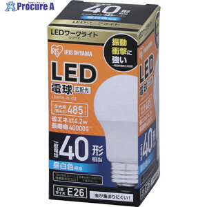 IRIS 567382 PROLEDS LED���[�N���C�g�V���[�Y�p�ʔ��d�� �L�z�� (40�`����) LDA5N-G-C2 1�� ��833-8682