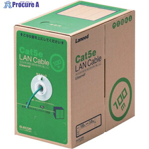 ELECOM EU RoHSLANP[u CAT5E 100m _[NO[ LD-CT2/DG100/RS 1 835-7592