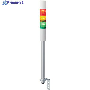 PATLITE LR4�^ �ϑw�M���� ��40 L�^�|�[����t�� LR4-202LJNW-RY 1�� ��835-8286