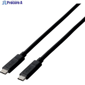 ELECOM USB3.1�P�[�u��(C-C�APD�Ή�) 2.0m �u���b�N MPA-CC13A20NBK 1�{ ��114-1972