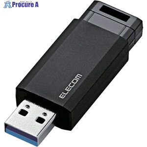ELECOM USB3.1(Gen1)Ή mbNUSB 64GB ubN MF-PKU3064GBK 1 123-6367