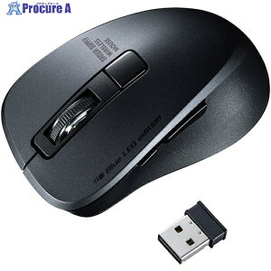 SANWA �É����C�����X�u���[LED�}�E�X(5�{�^���E�u���b�N) MA-WBL153BK 1�� ��246-2339