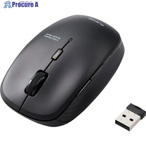 ELECOM BlueLED�}�E�X ���� 5�{�^�� �R�� �u���b�N M-BL21DBKBK 1�� ��256-5207