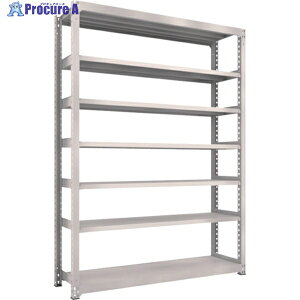 TRUSCO �X�`�[�����b�N M5�^���ʒI 1800×471×H2400 7�i �P�� �l�I�O���[ M5-8657 NG(�l�I�O���[) 1�� ����302-0240
