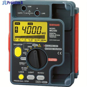 SANWA fW^≏Rv 500V/250V/125V MG500 1 333-4058