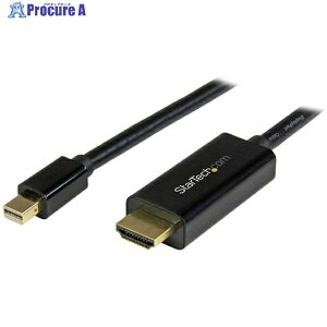 StarTech fBXvCϊP[u/mDP 1.2 - HDMI 1.4/1m/4K30Hz/BK MDP2HDMM1MB 1 492-9758