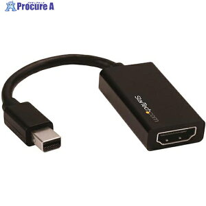 StarTech �f�B�X�v���C�A�_�v�^�[/mDP - HDMI/4K60Hz/�A�N�e�B�u�ϊ�/BK MDP2HD4K60S 1�� ��492-9832