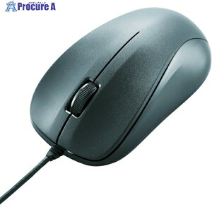 ELECOM USB���w���}�E�X M�T�C�Y �u���b�N M-K6URBK/RS 1�� ��495-0372