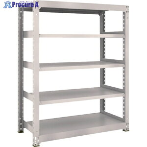 TRUSCO �X�`�[�����b�N M3�^���ʒI 1200×571×H1500 5�i �P�� �l�I�O���[ M3-5465 NG(�l�I�O���[) 1S ����505-9241