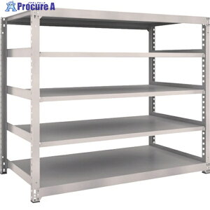 TRUSCO �X�`�[�����b�N M3�^���ʒI 1800×921×H1500 5�i �P�� �l�I�O���[ M3-5695 NG(�l�I�O���[) 1S ����505-9488