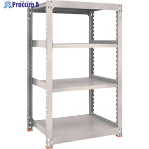 TRUSCO �X�`�[�����b�N M3�^���ʒI 900×721×H1500 4�i �P�� �l�I�O���[ M3-5374 NG(�l�I�O���[) 1S ����506-4988