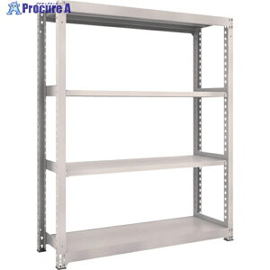 TRUSCO �X�`�[�����b�N M3�^���ʒI 1500×471×H1800 4�i �P�� �l�I�O���[ M3-6554 NG(�l�I�O���[) 1S ����506-5381