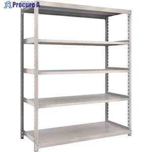 TRUSCO �X�`�[�����b�N M2�^�y���ʒI 1460×600×H1800 5�i �P�� �l�I�O���[ M2-6565 NG(�l�I�O���[) 1S ����506-8312