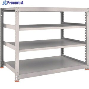 TRUSCO �X�`�[�����b�N M3�^���ʒI 1500×921×H1200 4�i �P�� �l�I�O���[ M3-4594 NG(�l�I�O���[) 1S ����506-9581